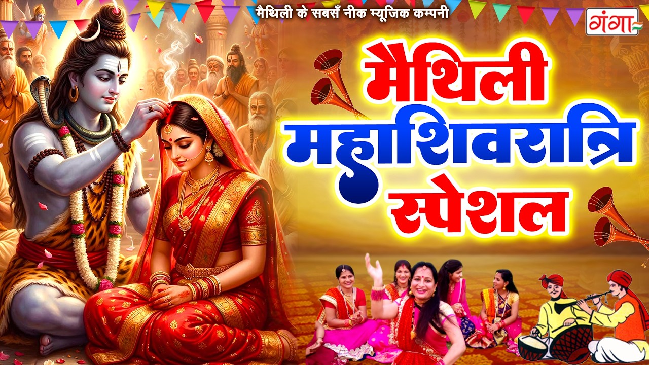 मैथिली महाशिवरात्रि स्पेशल- मैथिली TOP 10 शिवरात्रि भजन- शिव पार्वती विवाह-Maithili Shivratri Bhajan