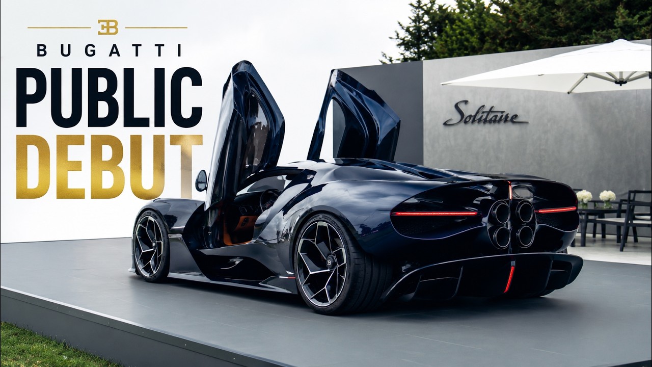 Эффектный дебют Bugatti Destrier на Monterey Car Week