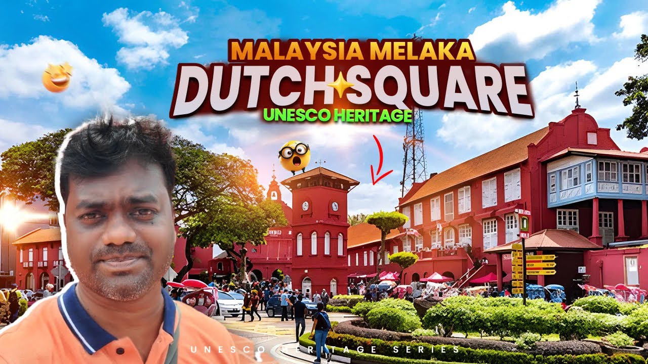 What Makes Melaka Dutch Square a MUST VISIT Historical Place in Malaysia  | Tamil Travel Vlog