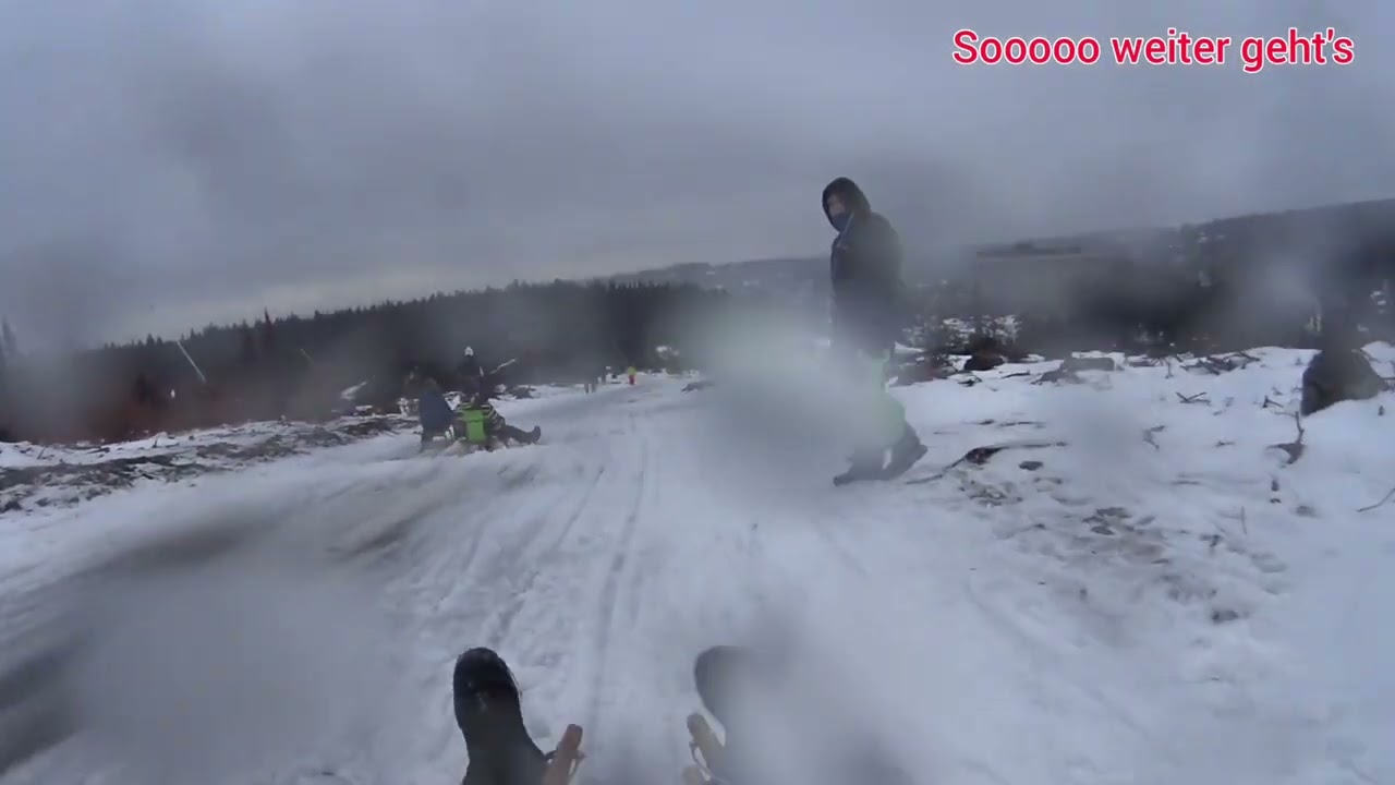 Familien Rodeln am Wurmberg im Harz