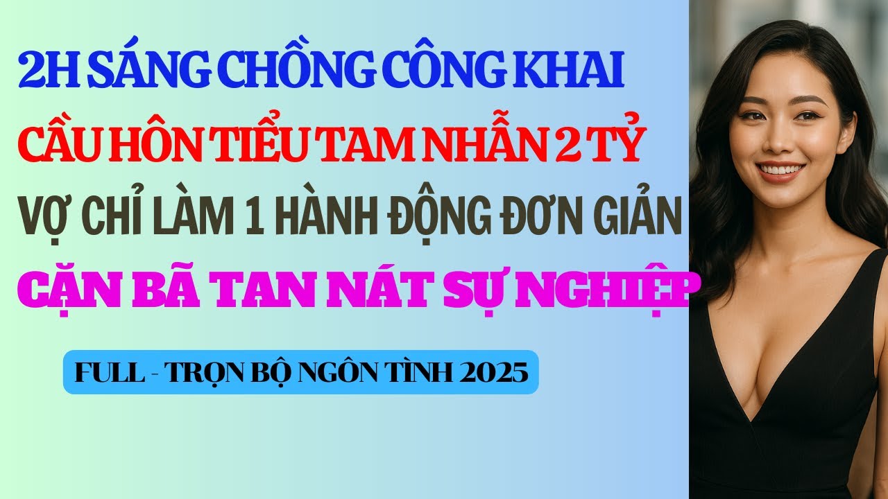 2h s&aacute;ng, chồng c&ocirc;ng khai cầu h&ocirc;n tiểu tam nhẫn 2 tỷ, vợ chỉ l&agrave;m 1 h&agrave;nh động hắn bay sự nghiệp