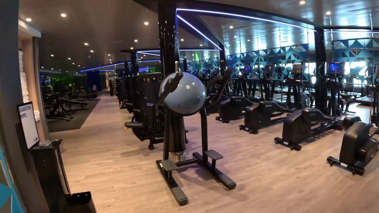 Carnival Jubilee Gym tour