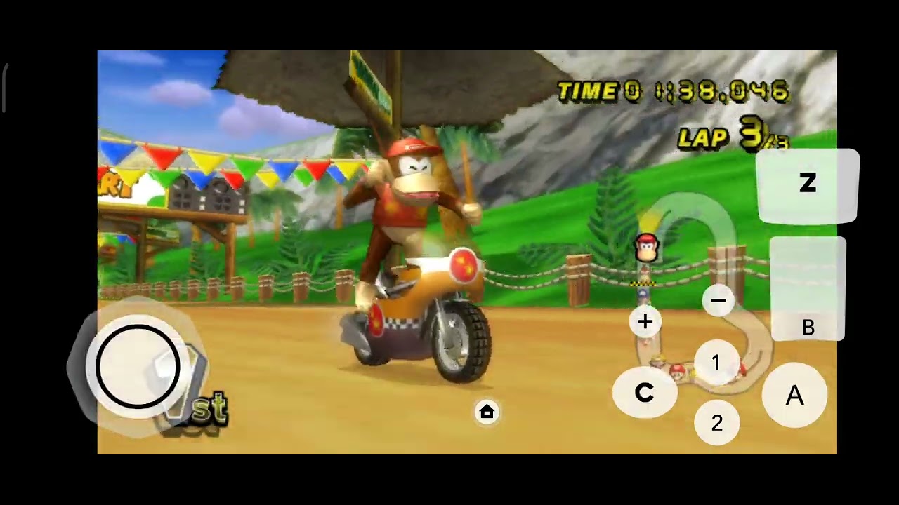 Mario Kart Wii android (Diddy Kong Gameplay 100c Bikes only)