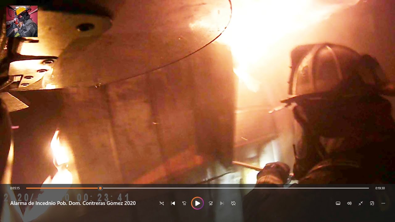 Alarma de Incendio estructural - Población Domingo Contreras Gómez - Zapadores Los Ángeles
