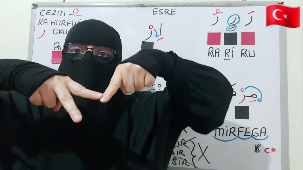 2️⃣ 🇹🇷 TÜRKÇE CEZM ْ RA رْ ESRE ِ HARFİNİN OKUNUŞU 