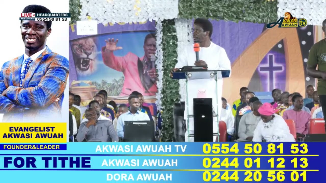 EAGLE HOUR 2022 DAY 1@HEADQUARTERS ON 5TH SEPT 2022 BY EVANG. AKWASI AWUAH(2022 OFFICIAL VIDEO)