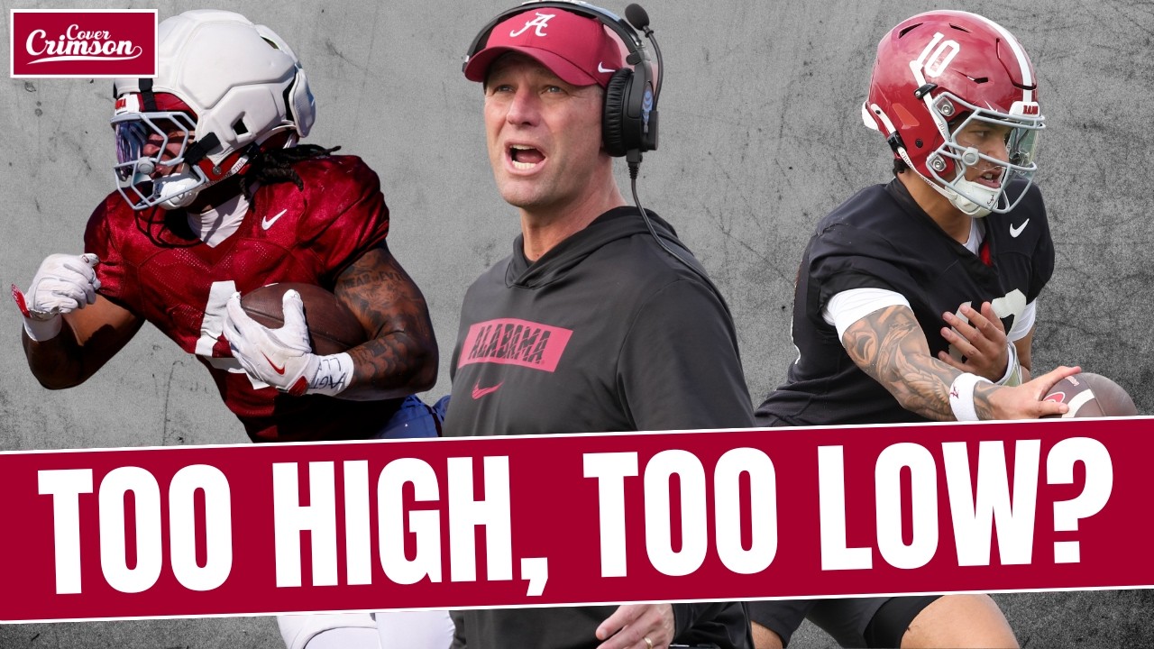 JUST WIN! What Alabama's Projected WIN TOTAL Says About Kalen DeBoer, the Team