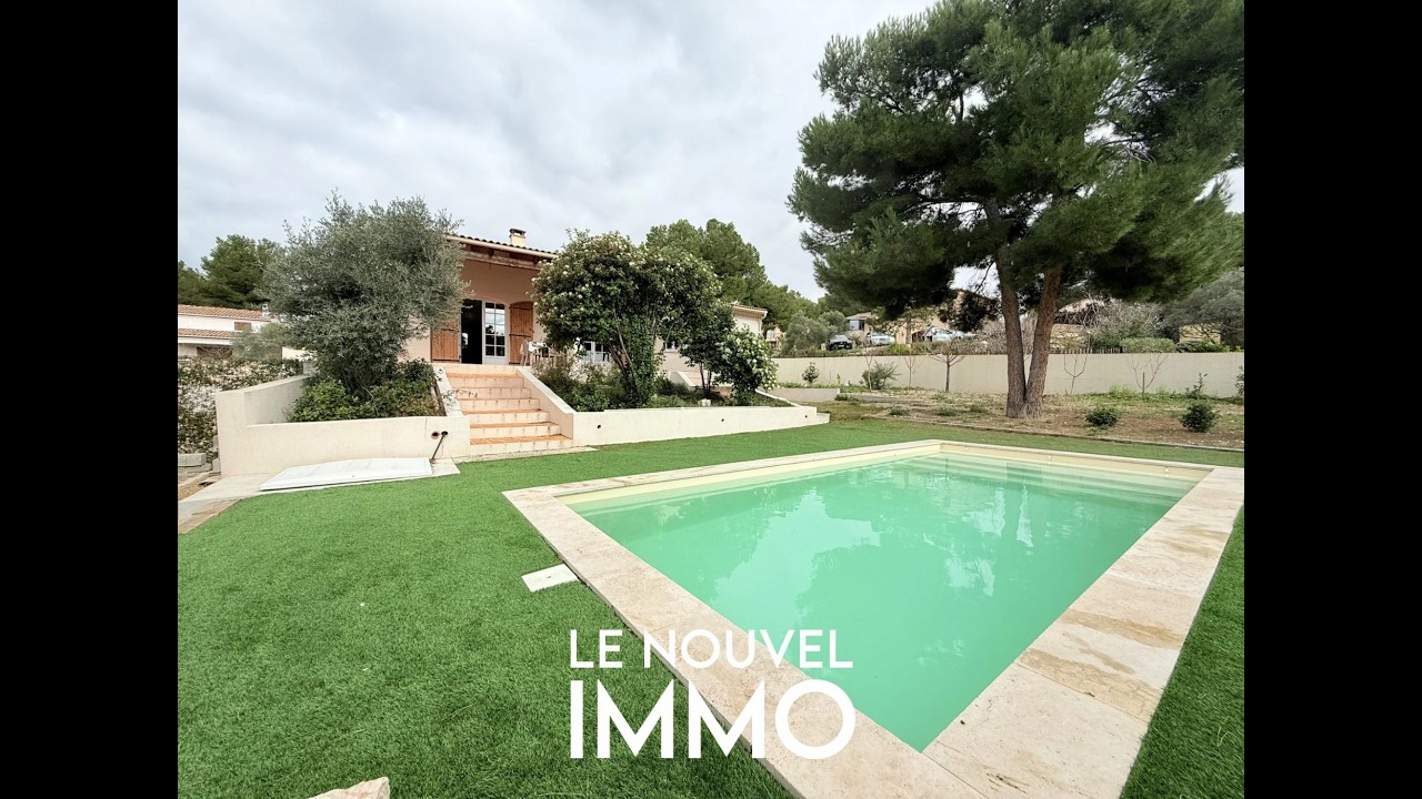 MAGNIFIQUE VILLA INDIVIDUELLE T6 A ROGNAC 170M2 - PISCINE - PARKING - SOUS SOL - 
