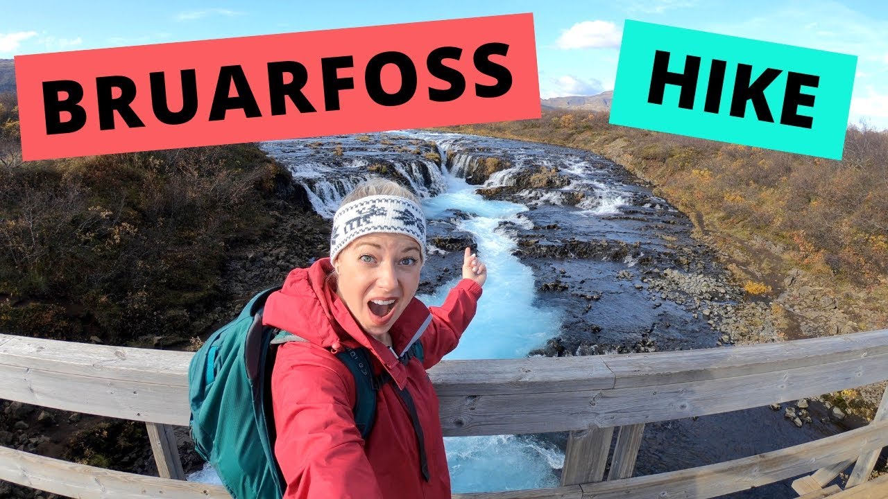 How to find BRUARFOSS waterfall | Hiking in Iceland
