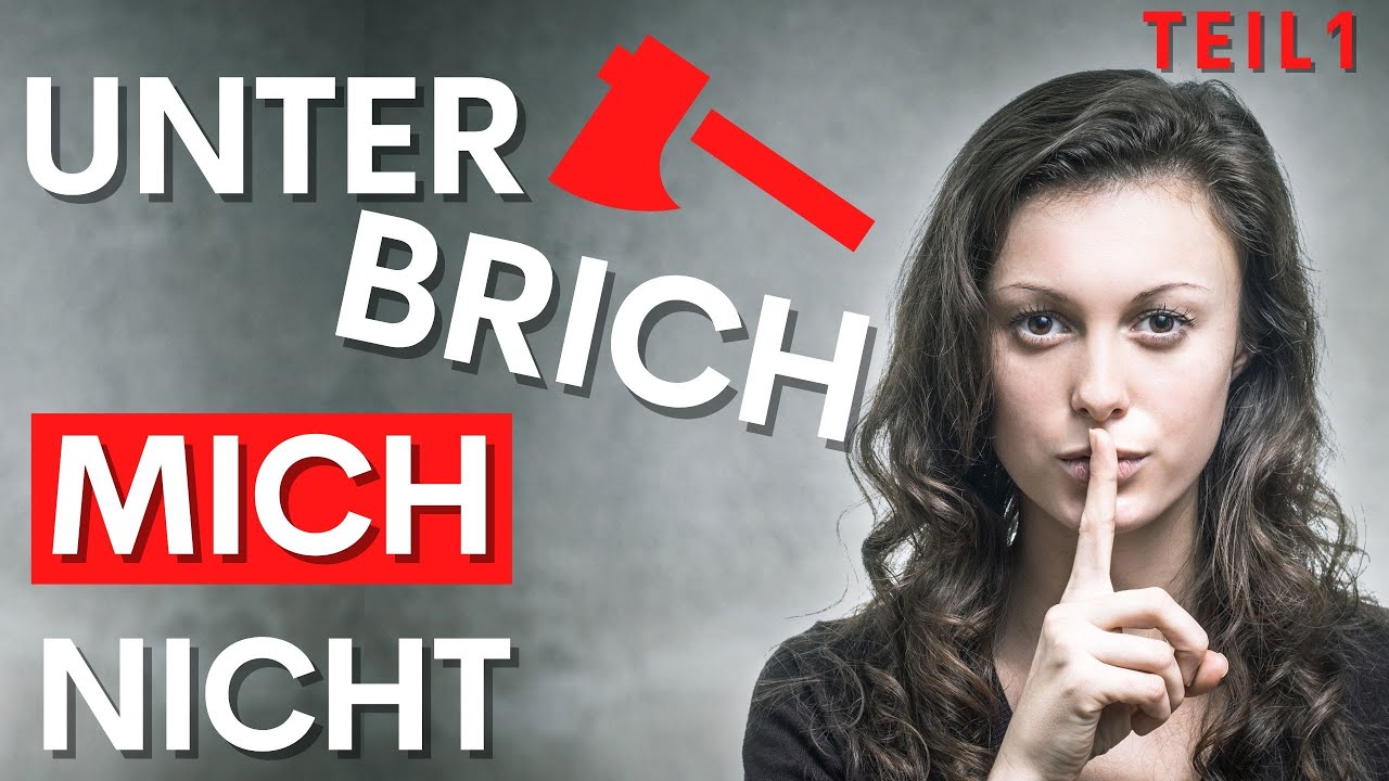 Jemand fällt dir ins Wort? Tu genau DAS (klappt immer!), Teil 1