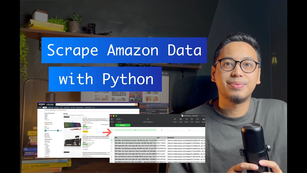 Сбор данных о товарах Amazon с помощью Python (Учебное пособие 2026)