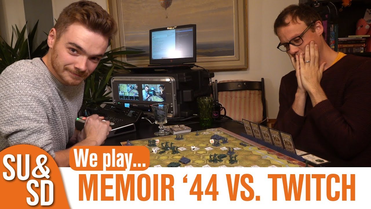 SU&SD Play... Memoir '44 vs. Twitch!
