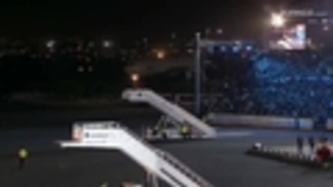 Pope Francis arrives in Mexico City