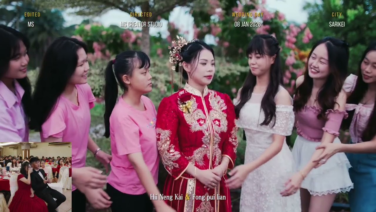 Hii Neng Kai & Fong Pui lian - （晚宴全过程）