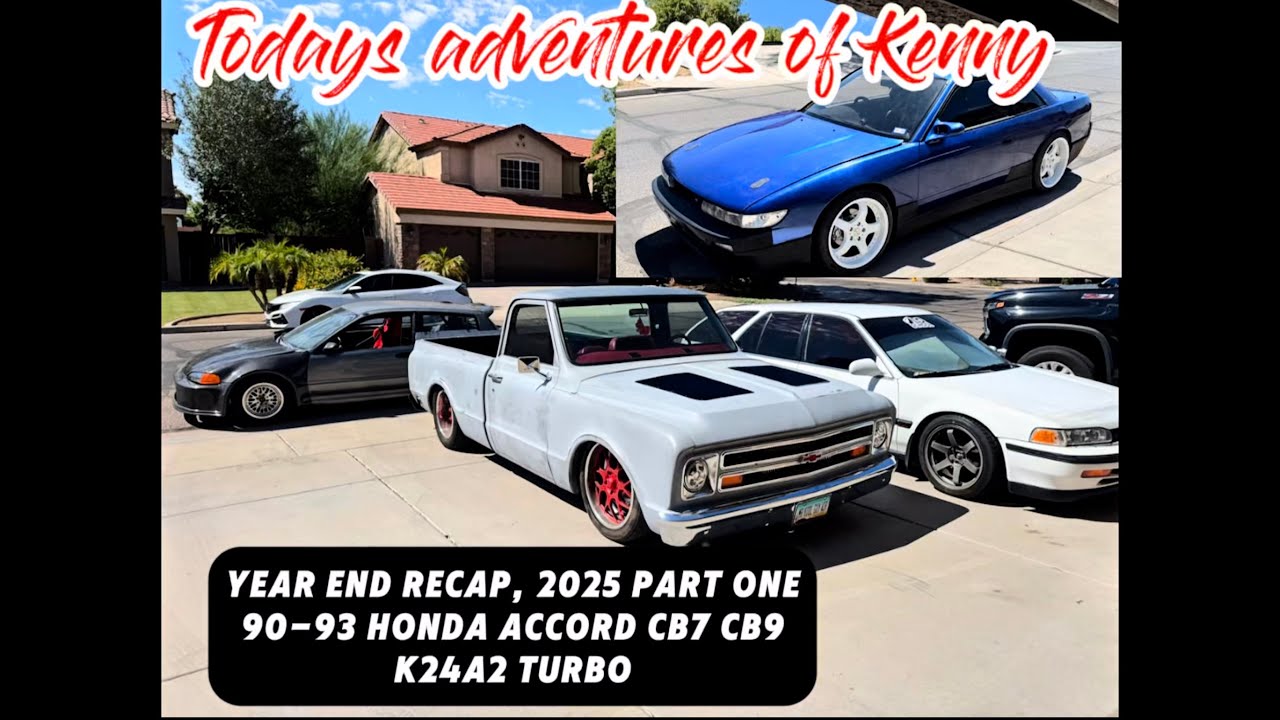 Итоги года, 2025. Часть 1 из 4. Honda Accord K24a2 Turbo 1990-1993 годов выпуска.