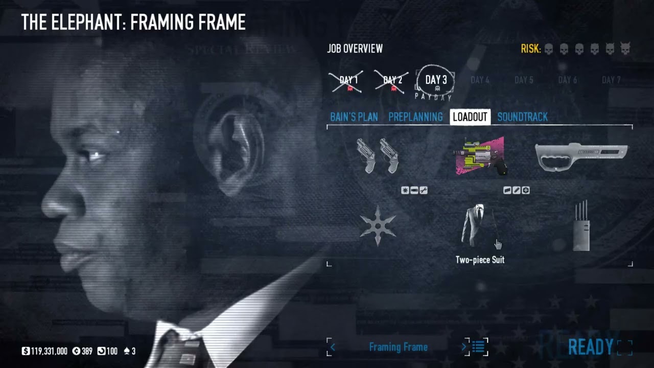 Payday 2 Framing Frame Any Difficulty Speedrun Solo (WR: 5:21)