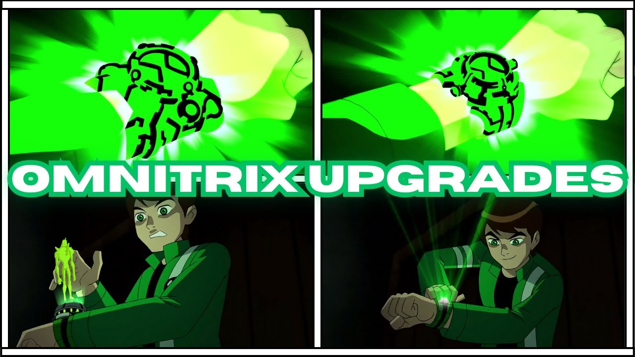 OMNITRIX UPGRADE SCENE IN BEN 10 : ALIEN FORCE