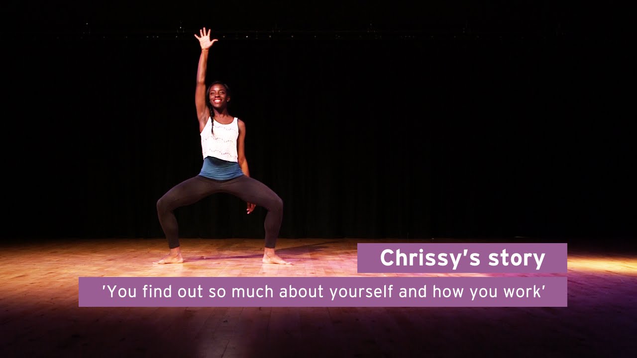 Chrissy's story - Arts Award into university
