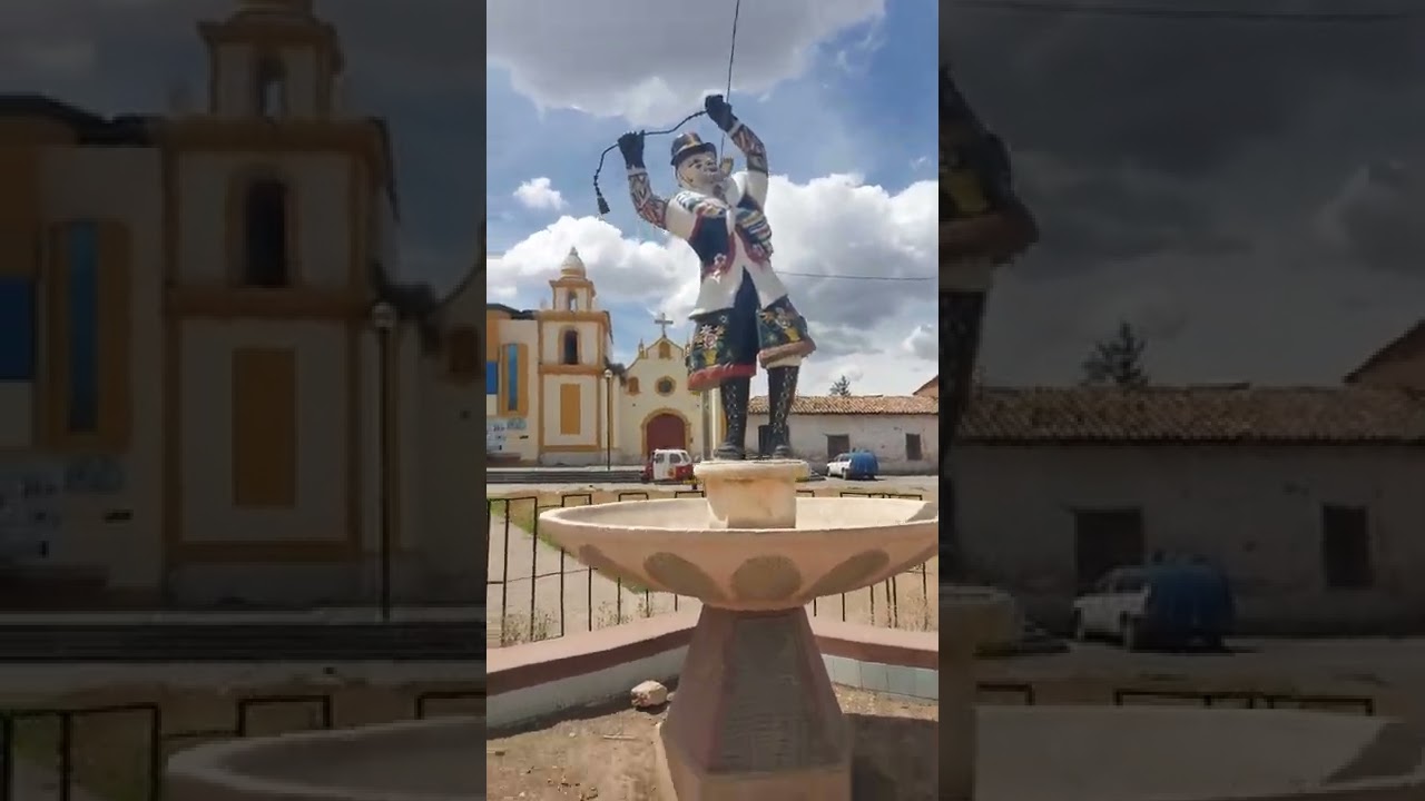 Plaza Jerga Kumu Yauyos Jauja pinturas murales danza Tunantada chuto chonguino 20 enero Huancayo&nbsp;