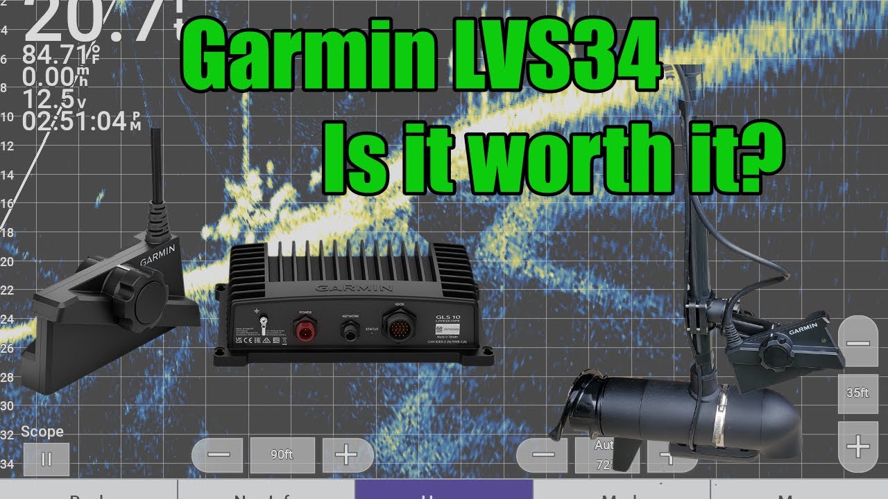 Garmin livescope LVS34 install & first impressions