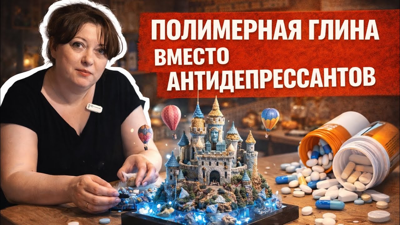 11 лет взаперти — по ночам леплю фантастические миры из полимерной глины. История Надежды Богдановой