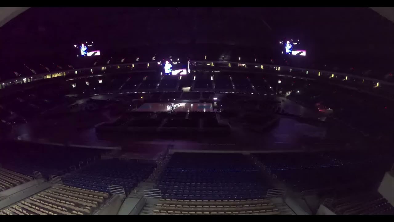 Spurs back home in the Dome Time-lapse