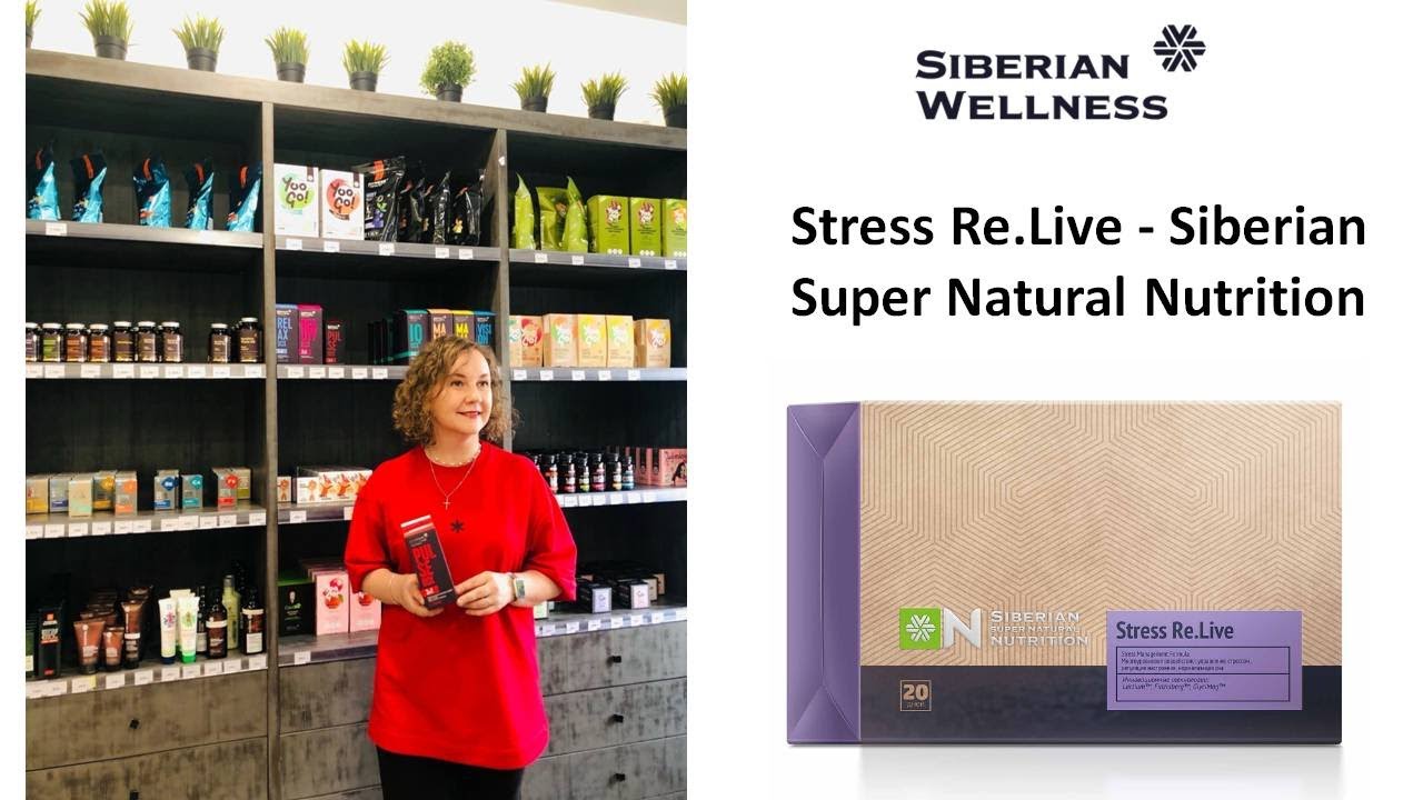 Stress Re.Live - Siberian Super Natural Nutrition