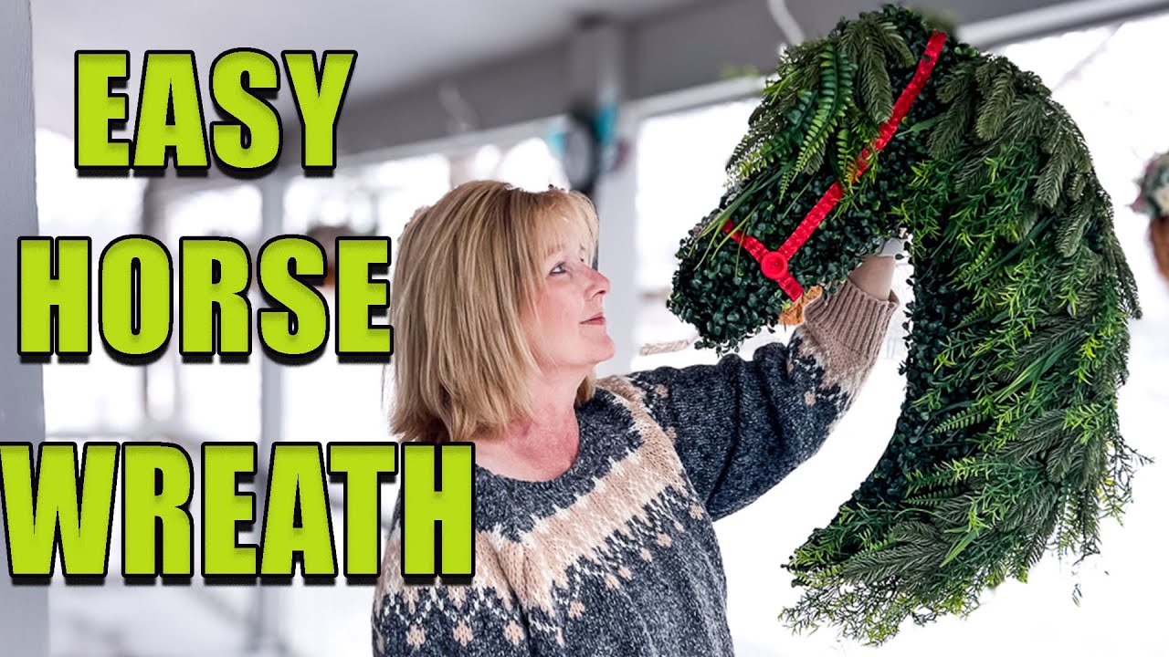 Horse Wreath DIY