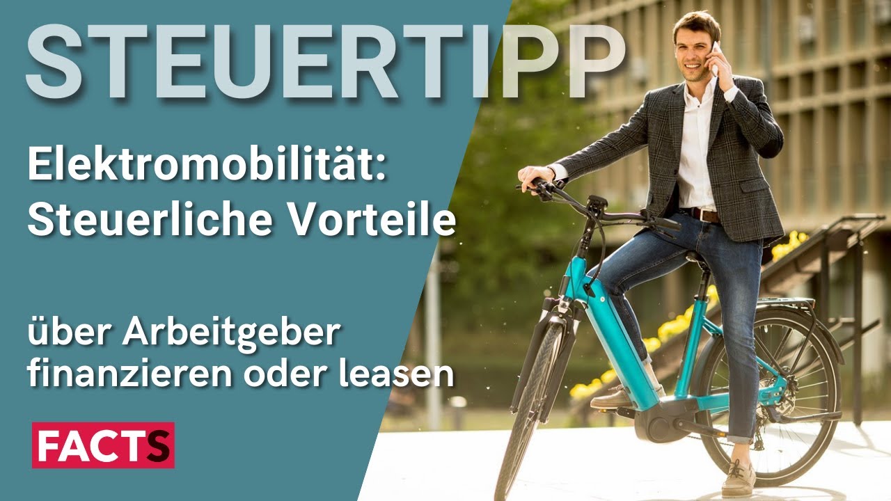 E-Bike Leasing &uuml;ber Arbeitgeber: steuerliche Vorteile bei E-Bikes & Pedelec nutzen