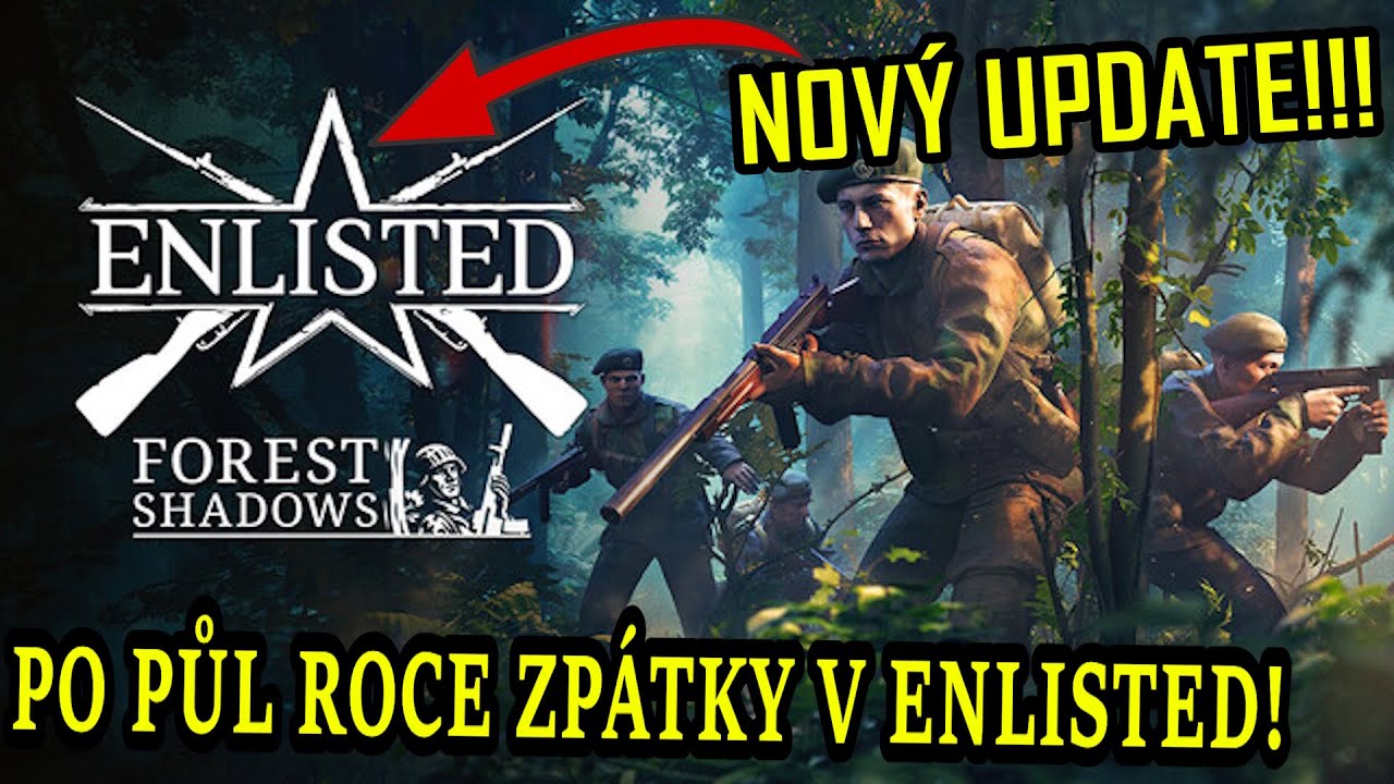 PO PŮL ROCE ZP&Aacute;TKY V ENLISTED! Proudov&aacute; letadla, Jagdpanther a novinky!