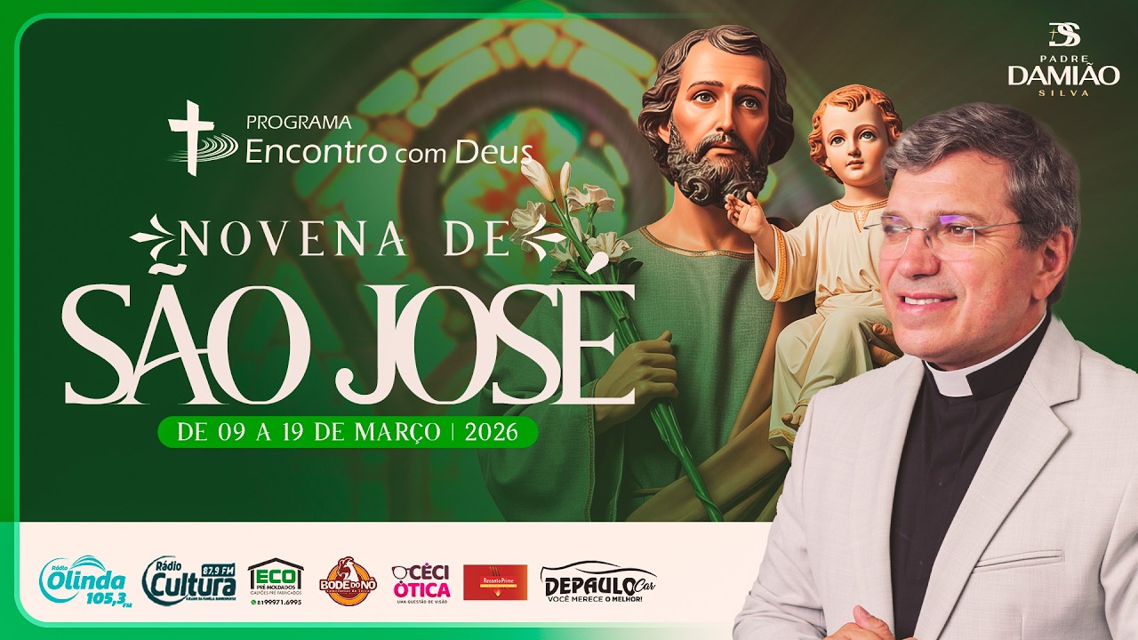Encontro com Deus | 14.03.2026 |NOVENA DE SÃO JOSÉ - 6º DIA