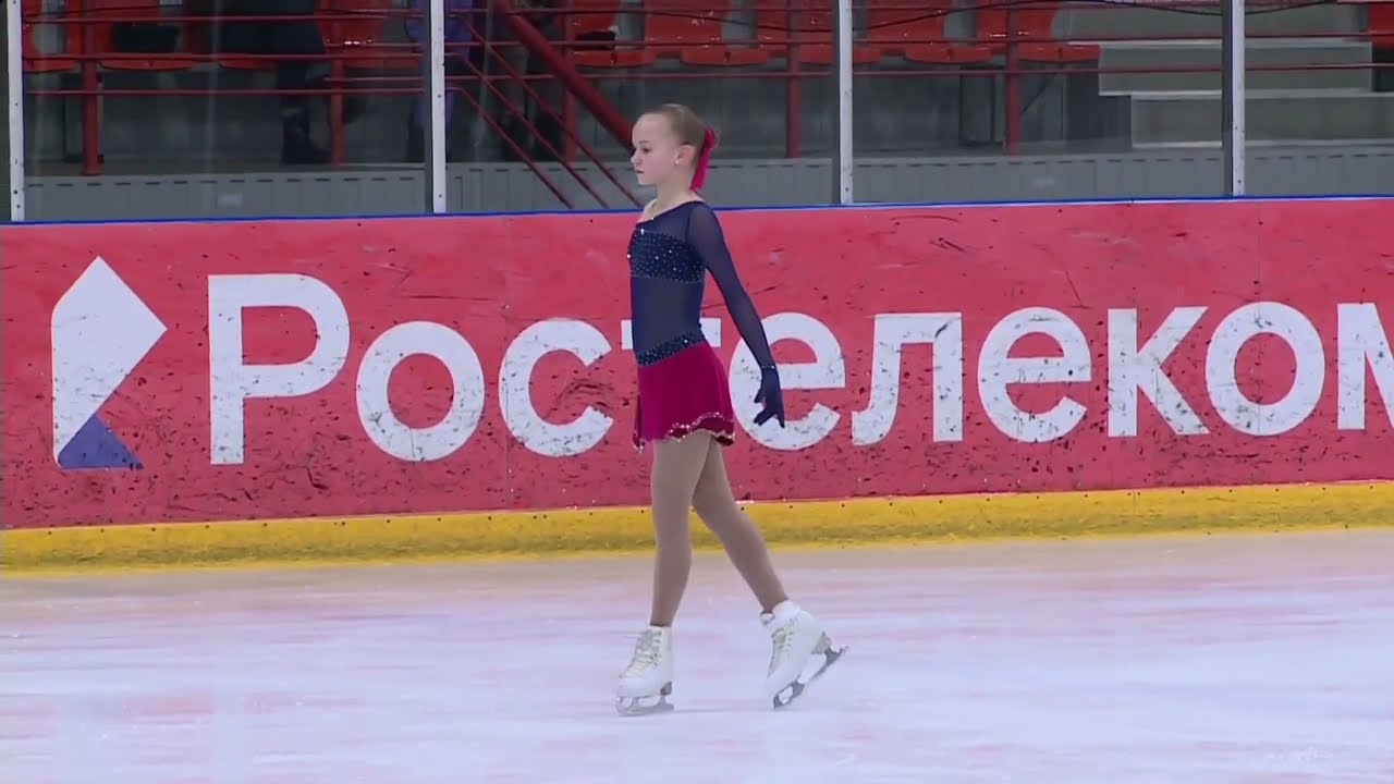 Межрегиональные соревнования по фигурному катанию на коньках. Тархова Владислава