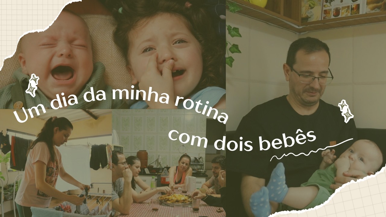 Minha Rotina Real com 2 Bebês em Casa | Maternidade e Familia Reunida - Vlog Jéssica Naiara