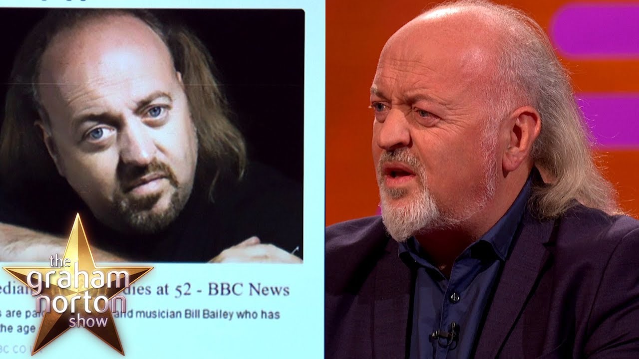 Bill Bailey Is Upset Over The Photo Used For His Obituary | The Graham Norton Show