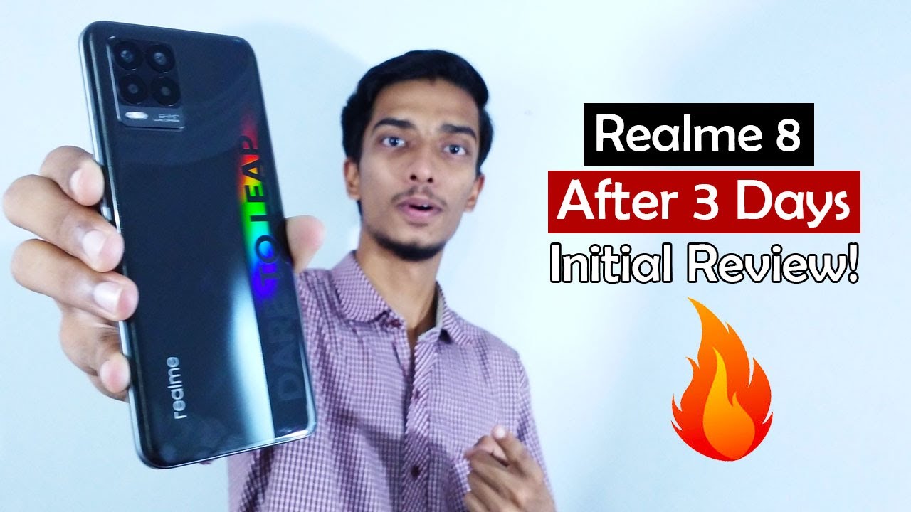 Realme 8 After 3 Days Review Initial Review | Should You Buy it?
