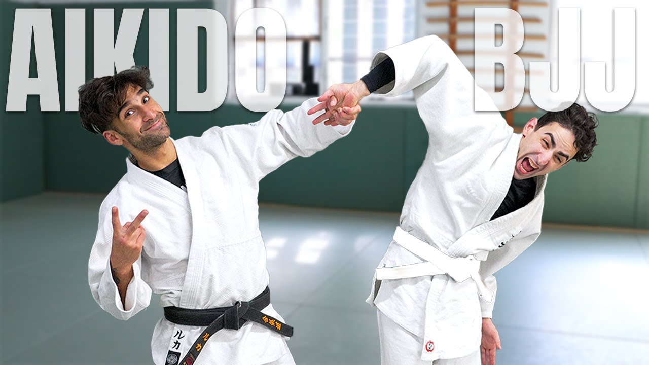 Fighting BJJ White Belts With AIKIDO 
