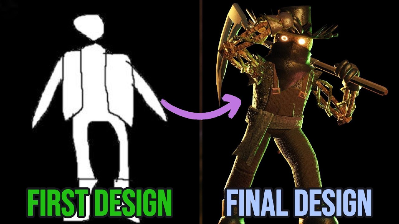 All Entities First Design VS Their Final Design | Roblox DOORS