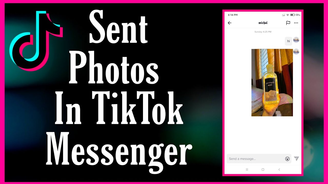 Как отправлять фотографии в сообщениях TikTok | Как отправлять фотографии в сообщениях TikTok