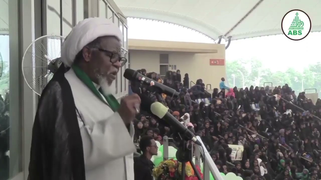 Jawabin Jagora Sayyid Ibrahim Zakzaky (H) a wajen Walimar tarbarsa a Abuja