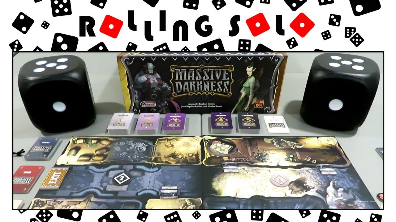 Massive Darkness | Solo Playthrough | How To Setup