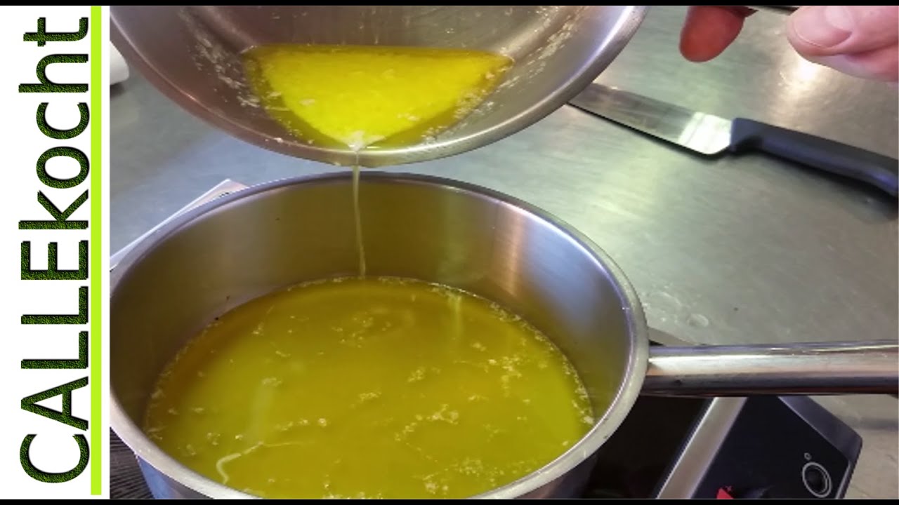Rezept zum Butter klären - einfach selber machen