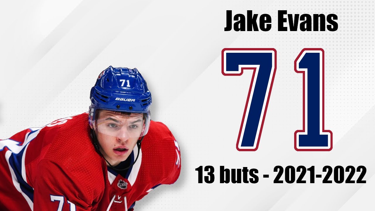 Jake Evans #71 - Tous ses 13 buts - Saison 2021-2022