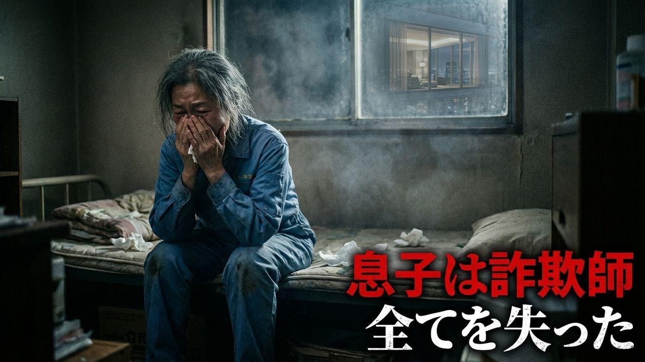 『年金なんて』と見下した75歳資産家、息子に5千万奪われ地獄へ