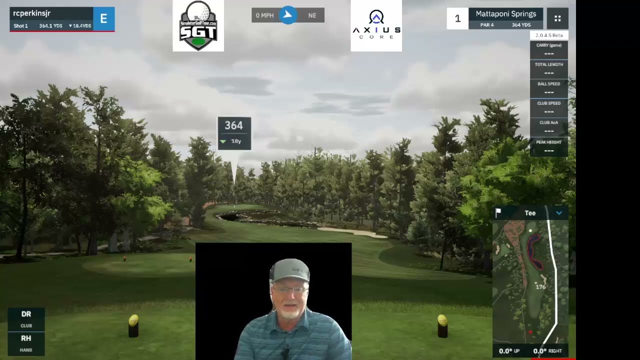 GSPro V2 Tips: Data Tiles in a Round