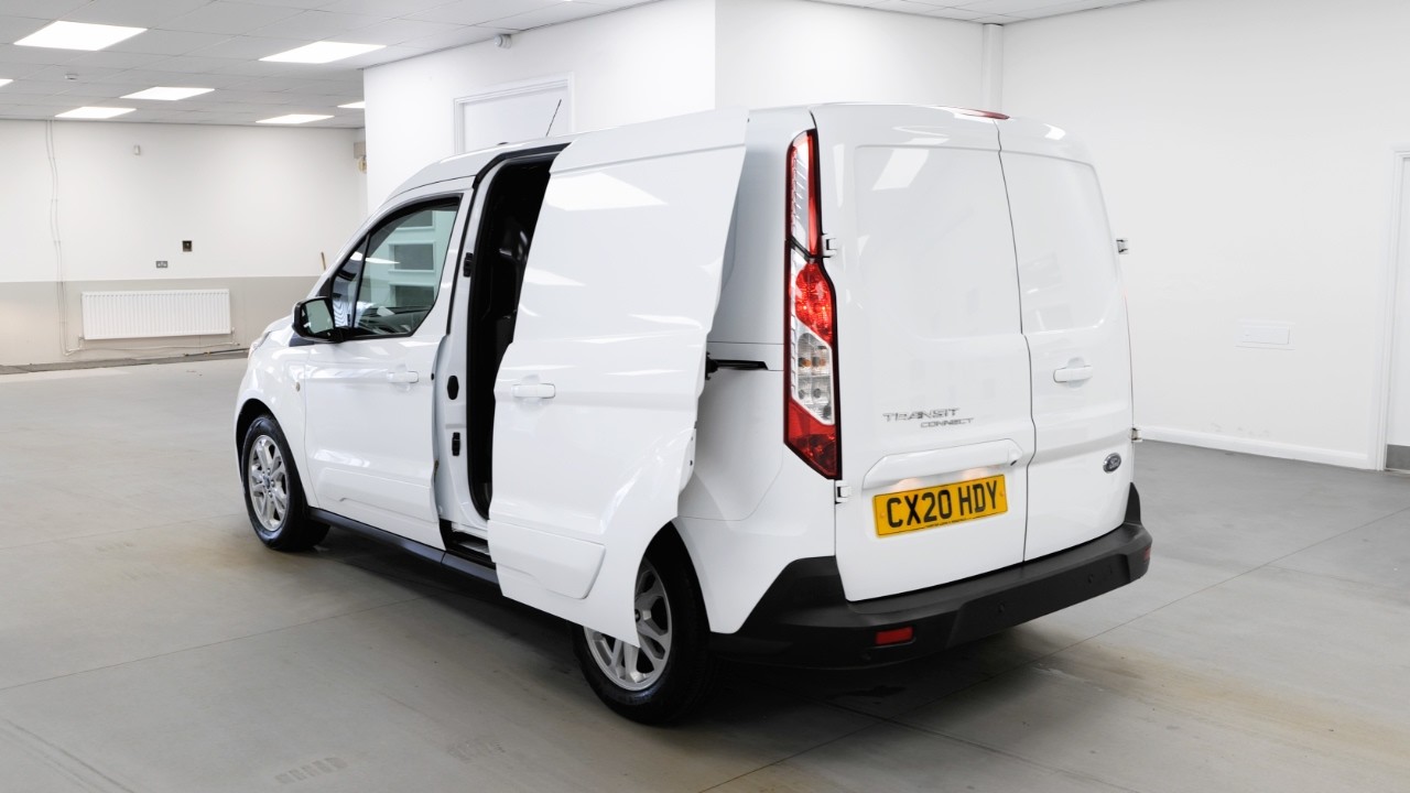 Ford Transit Connect 1.5 Limited Edition EcoBlue 120 BHP L1 200 SWB 5dr White - CX20 HDY - VanStar