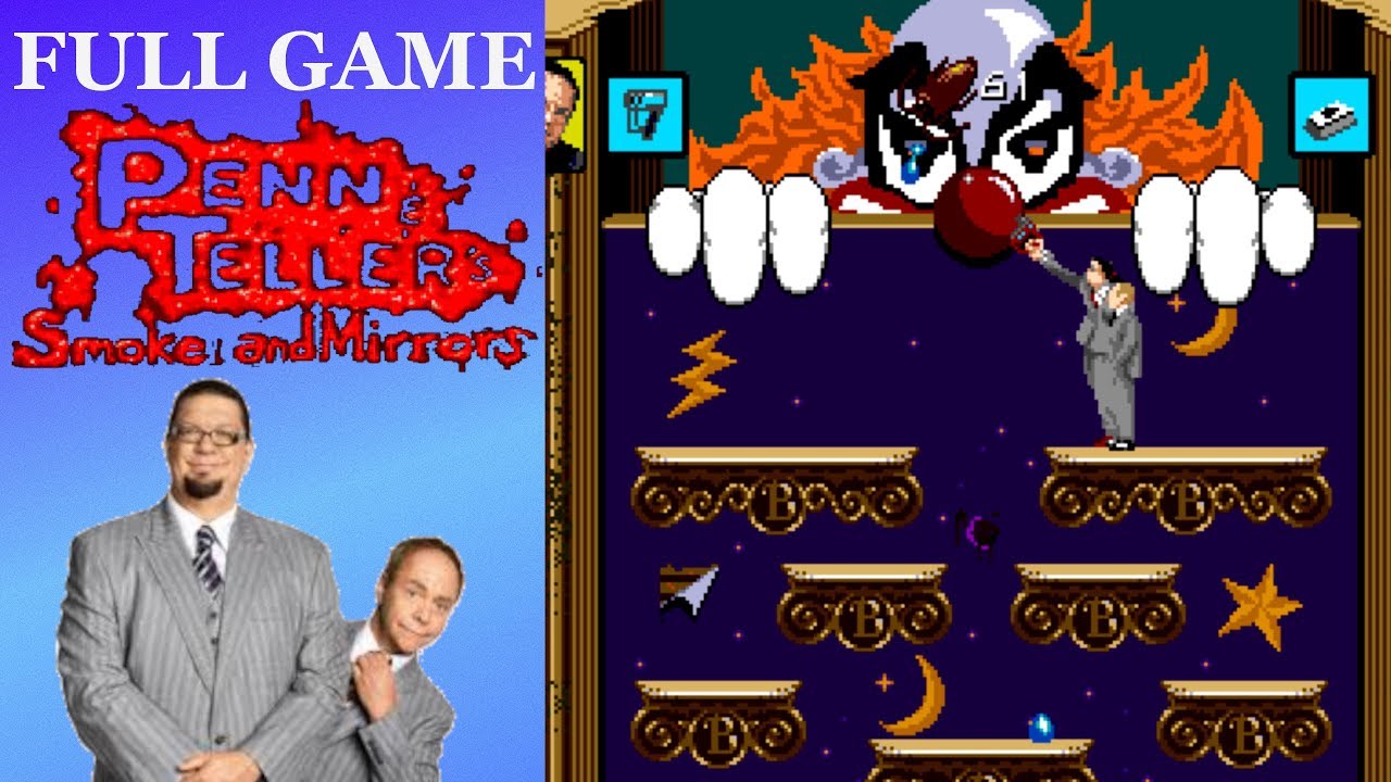Penn & Teller's Smoke and Mirrors (Sega CD) - Full Game