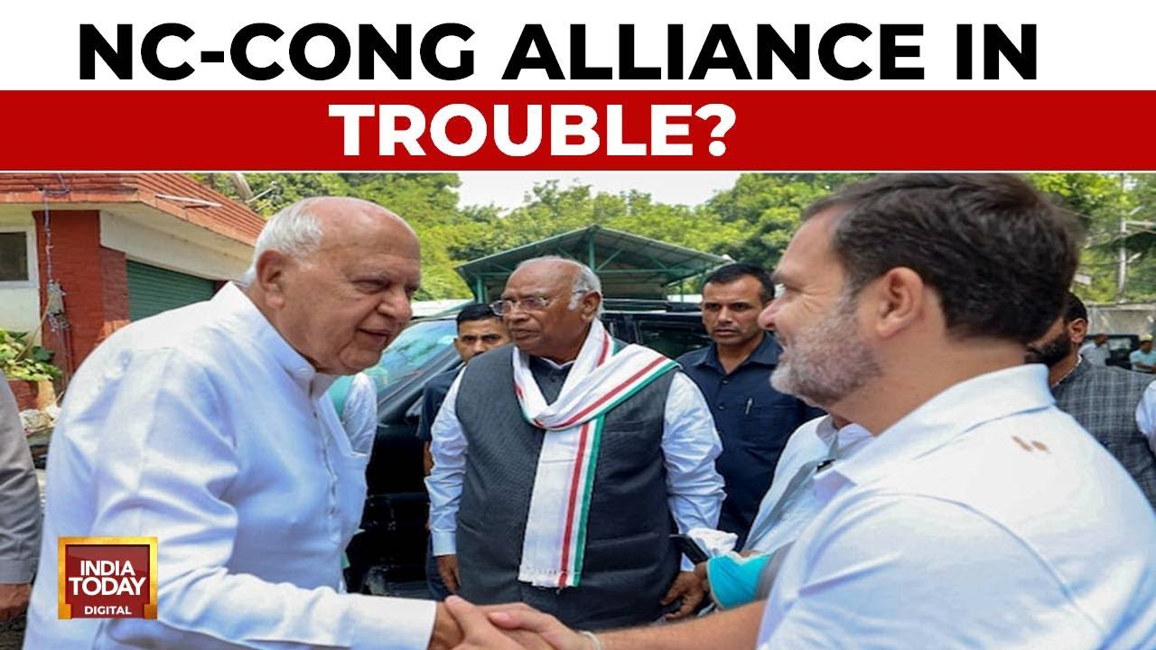 Congress Troubleshooters in Srinagar, NC Congress Alliance | Jammu Kashmir News | India Today