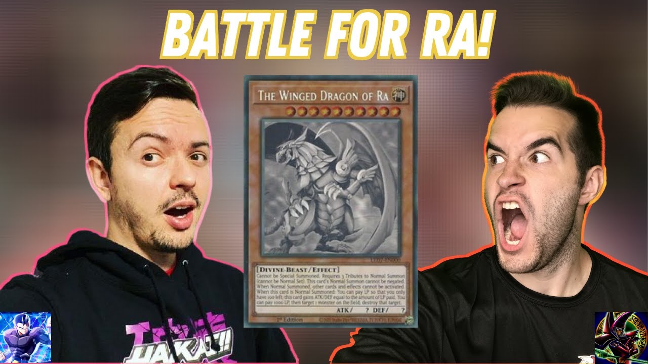 I MUST SUMMON RA! EPIC Rage of Ra Yugioh Cards Opening Vs RHYMESTYLE!