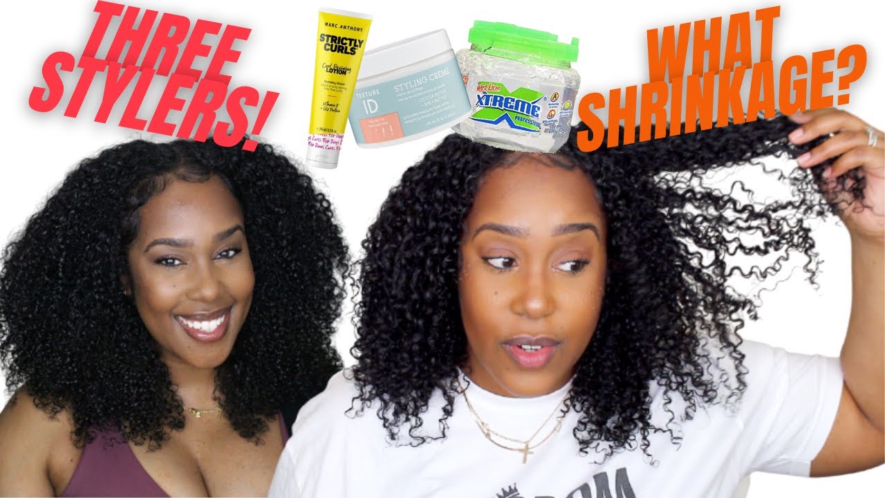 THREE stylers for shrinkage free curls....They did THAT!