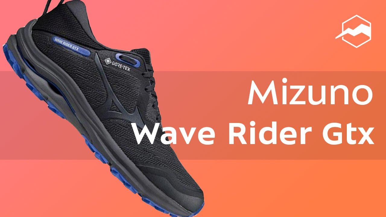 Кроссовки Mizuno Wave Rider Gtx. Обзор